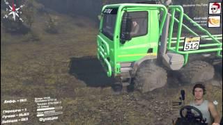 ПРОХОЖДЕНИЕ КАРТЫ БОЛОТО в SPINTIRES + РУЛЬ #4