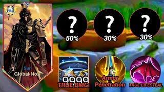 WHEN SUN ABUSE NEW EPIC COMEBACK BUILD AND EMBLEM 2024!! (auto win) | SUN TERSAKIT 2024 | MLBB