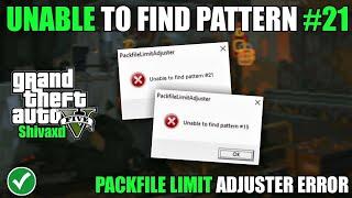 How to fix unable to find pattern #21 & Pattern #15 in GTA 5 | error solved | fix GTA 5 Error