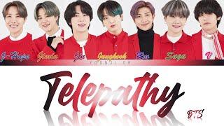 BTS (방탄소년단) - Telepathy (잠시) Lyrics [Color Coded Han/Rom/Eng]