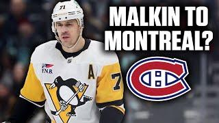 The Canadiens Should Trade for Evgeni Malkin