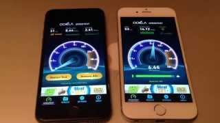 iPhone LTE Speed Test Comparison Tmobile vs Sprint