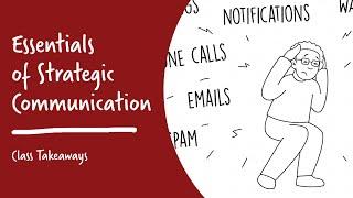 Class Takeaways — Essentials of Strategic Communication