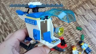 Обзор Конструктор LEGO City Police Полицейский вертолет 51 деталь (60275) из Rozetka