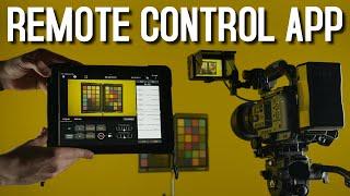 Sony FX6 Remote Control & Liveview APP (CBM & M&C)