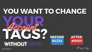 How To Change Discord Tag Without Nitro in 2022 - Without Bot