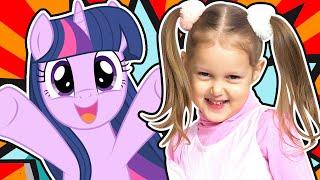 MY LITTLE PONY Giant Magical Princess Twilight Sparkle Kids Video