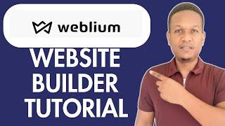 How To Setup A Weblium Website, Weblium Website Builder Tutorial