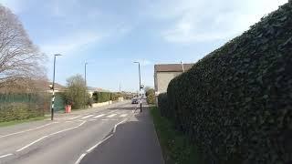 Ashley's Travel Volvo Olympian arrives at Eckington School on a School Run