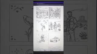 Create coloring pages for your kids #coloringpages #coloringbook #doodle