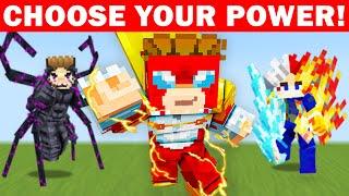 Minecraft, But You Choose Your Super Power