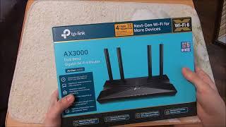 Tp Link Archer AX50 AX3000 Wi-Fi Router Dual Band Gigabit Lan | Распаковка Тест Скорости Интернет