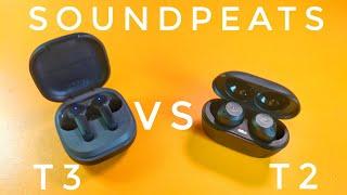 Which should you buy? SoundPeats T3 vs SoundPeats T2 true wireless earbuds