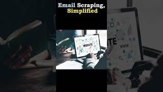 Email Scraping, Simplified #b2bleads #emailextractor #leadgeneration