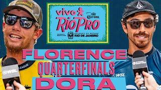 John John Florence vs Yago Dora | Vivo Rio Pro Presented By Corona 2024 - Quarterfinals