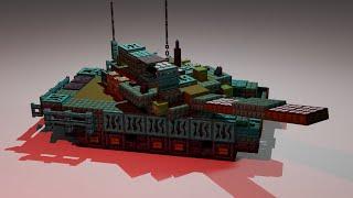 Minecraft T-90M Tank Animation