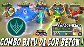 COMBO BATU INI OP PARAH COY ! EASY PERFECT WIN ! DARAH GA NGURANG NGURANG GILA BENER !!!