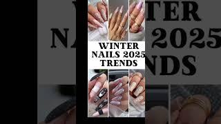 Winter nails 2025 Trends #newyearnails #trendingnails #nailartdesigns #shortsvideo #youtubeshorts #