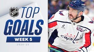 NHL Top Goals of the Week | 2024-25 | Week 5