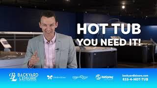  MASSIVE HOT TUB SALE AT BACKYARD LEISURE! 