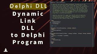 Dynamic Link Library | How to Write and Call DLL's within Delphi | DLL | Delphi DLL