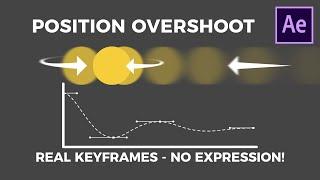 After Effects Position Bounce - Quick and Easy