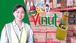 Wholesale Vinut Basil Seed Drink 290ml