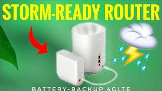 ️ Storm-Ready Router: Comcast Xfinity (Battery-backup) Wi-Fi Router 4GLTE 10G 