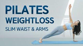 15 MIN At - HOME PILATES & CARDIO l HOURGLASS FULL BODY WORKOUT l Beginner Friendly / NO JUMPING