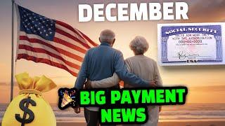  December Payments Surprise! Double Checks Just in Time for the Holidays!