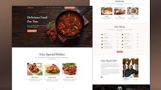 How to Create a Restaurant Website with WordPress For Free .