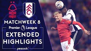 Nottingham Forest v. Fulham | PREMIER LEAGUE HIGHLIGHTS | 9/16/2022 | NBC Sports