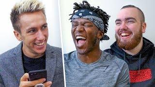 One Word Interview About Logan Paul Vs KSI