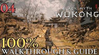 Black Myth Wukong 100% part 4 : Chapter 2 Sandgate Village Walkthrough & Guide