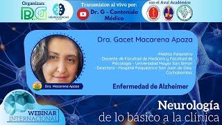 Enfermedad de Alzheimer - Dra. Gacet Macarena Apaza Alcaraz