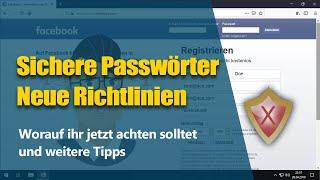 Passwortsicherheit: Darum solltest du dein Passwort jetzt ändern ‐ Neue Richtlinien & Tipps