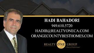 Hadi Bahadori/ Realty One Group Laguna Niguel Superb 5 Star Review by Kaveh Sayyar