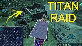 [Ark Mobile PvP] Duo Raid with Titan + Op Bps