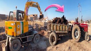 Satisfying Videos of Workers Doing Their Work Perfectly | Using Excavator & Tractor Trolley