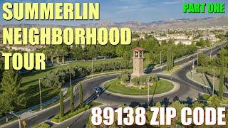 Summerlin Neighborhood Tour (PART 1) - 89138 Las Vegas Real Estate