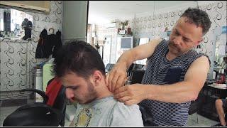 ASMR Turkish Barber Head Massage, Face Massage and Body Massage