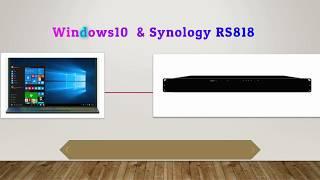 How to Create iSCSI Target in Synology RS818+ with iSCSI Initiator in Windows 10