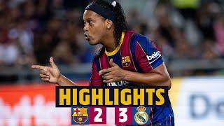 HIGHLIGHTS | Barça Legends 2-3 Real Madrid Leyendas