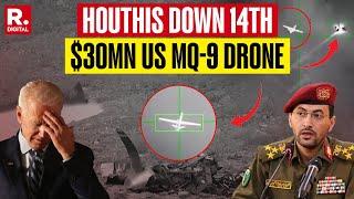 Houthis Take Down 30 Million Dollar MQ-9 Reaper Drone in Yemen