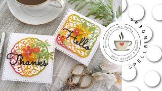 Spellbinders | Sweet Serenade Collection | DIY Notecards