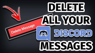 HOW TO DELETE ALL DISCORD MESSAGES in LESS THAN 3 MINUTES! 2021 - DIM Tutorials