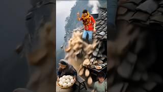 kaccha kotha pakka kotha#Nishu Deswal logon ke sath bhagata hua#AI technology#Nishu sabji banata hua
