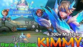 Legendary Frost Wing Kimmy 4,300+ Matches - Top 1 Global Kimmy by Jsie. - Mobile Legends