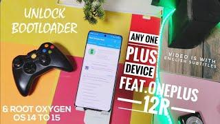 Oxygen OS 15 unlock bootloader and root OnePlus 12 & 12R