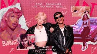 Bruno Mars & Rose Ft. Jessie J, Nicki Minaj & Lisa - Bang Bang At The APT (The Mashup)